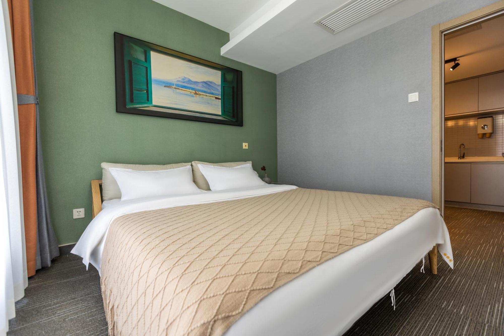 Yise Serviced Apartment -Beijing Cctv Shop Exteriör bild