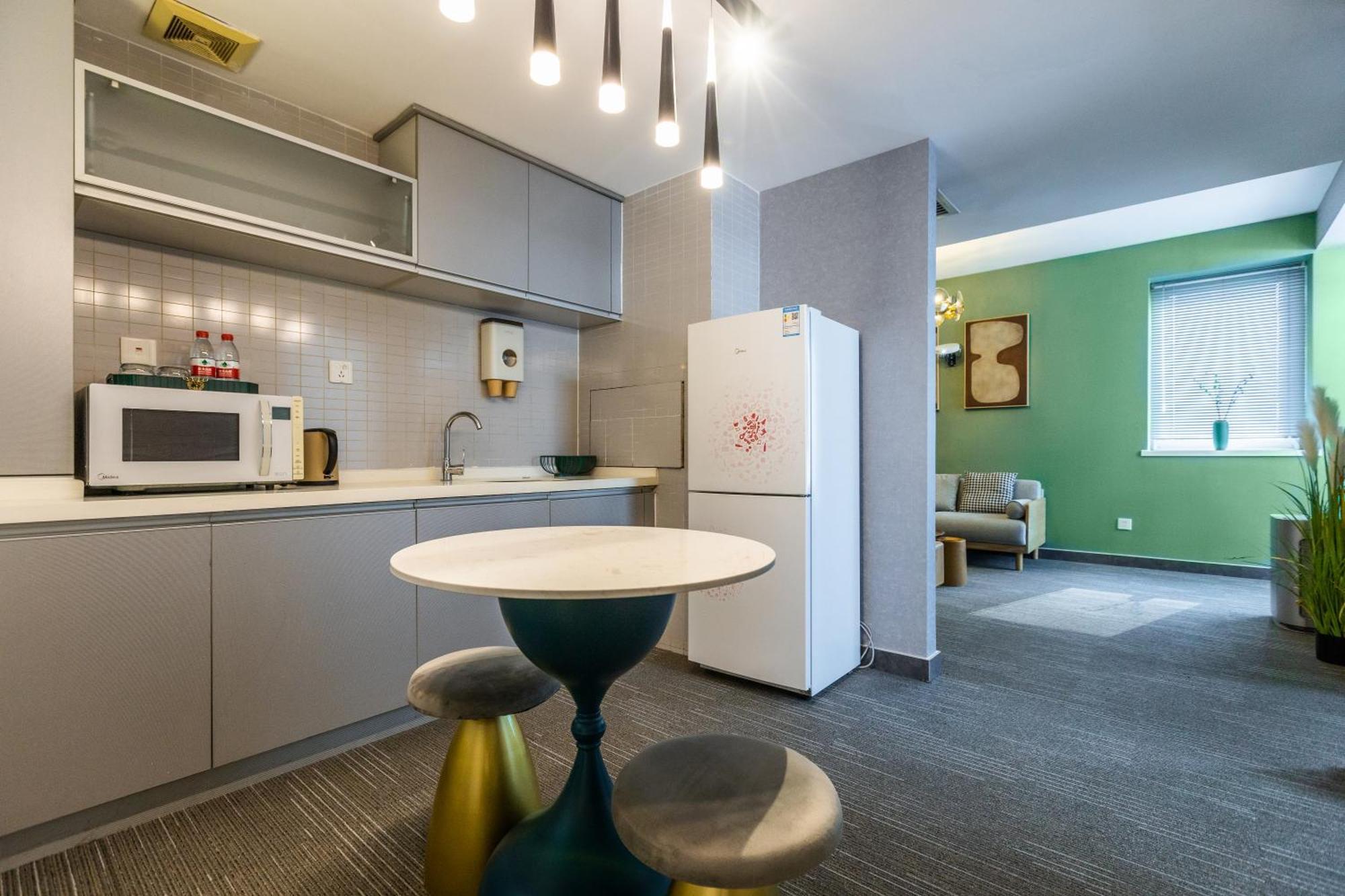 Yise Serviced Apartment -Beijing Cctv Shop Exteriör bild